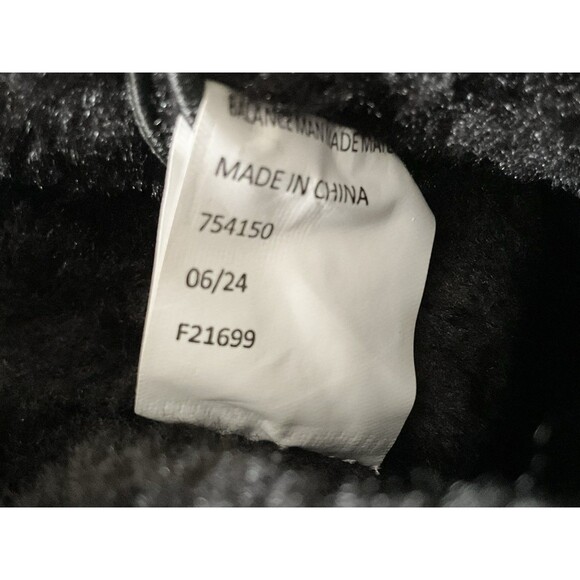 Thereabouts Little & Big Kid Girls Willa Flat Heel Winter Boots Size 13, Black - Picture 6 of 8